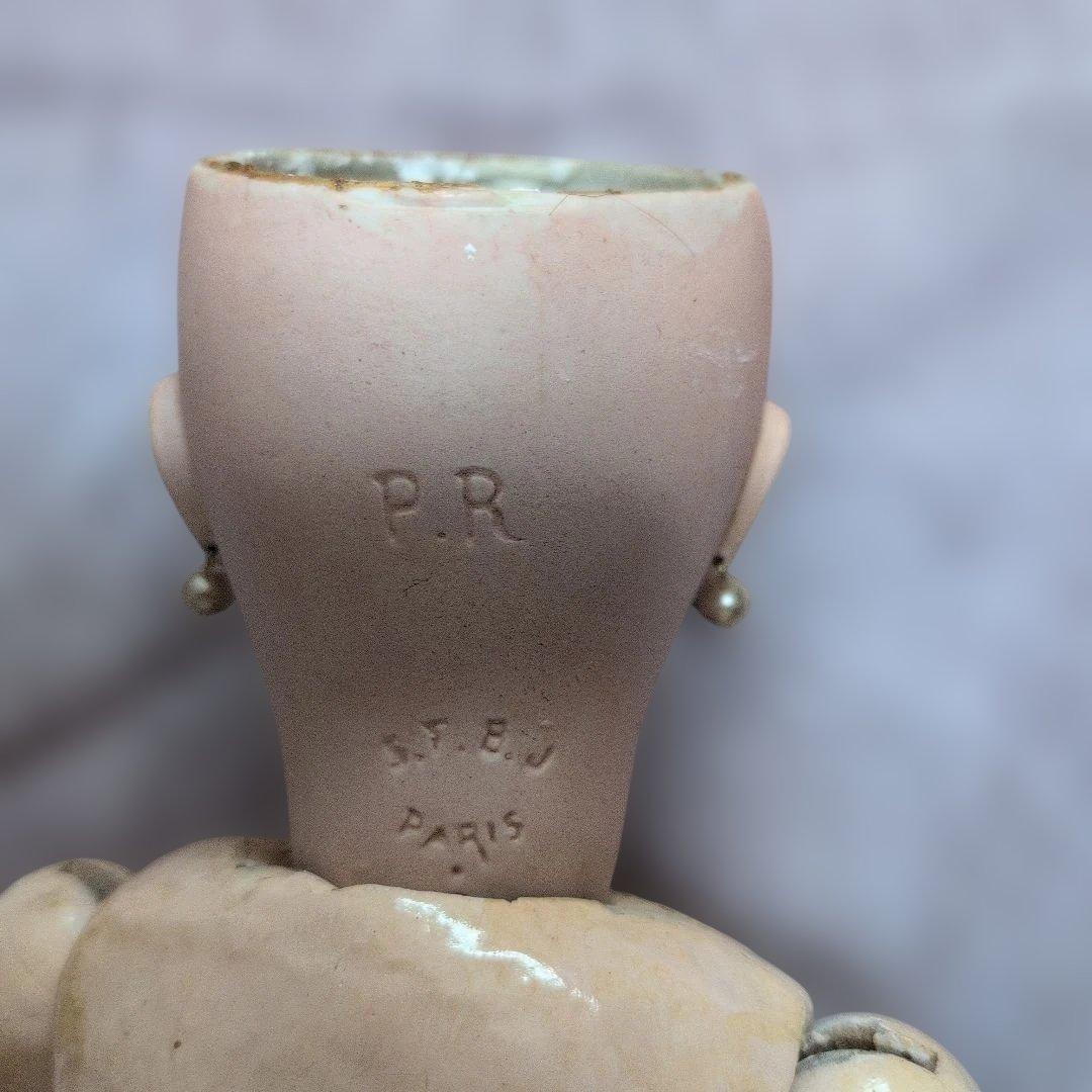 SFBJ アンティークドール ジュモー系美人フェイス オープンマウス