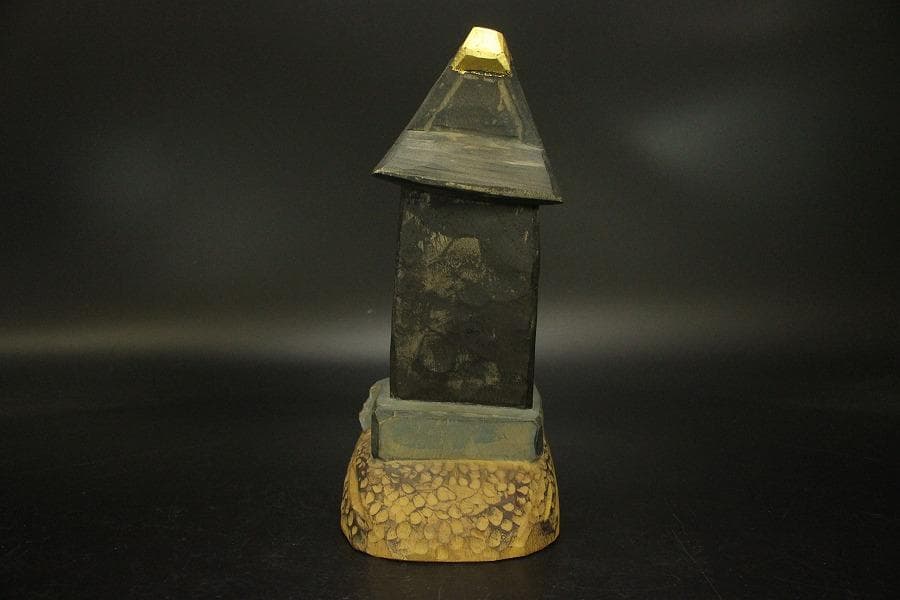 但馬彫刻 松田一 作 大黒天座像(ZE520)