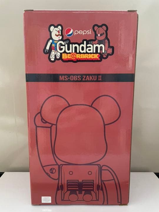 BE@RBRICK 400%シャア専用ザク レア ベアブリック