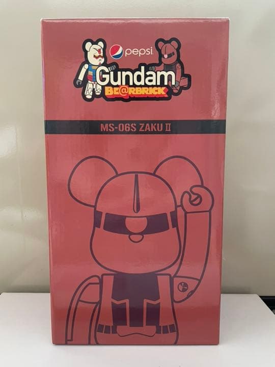 BE@RBRICK 400%シャア専用ザク レア ベアブリック