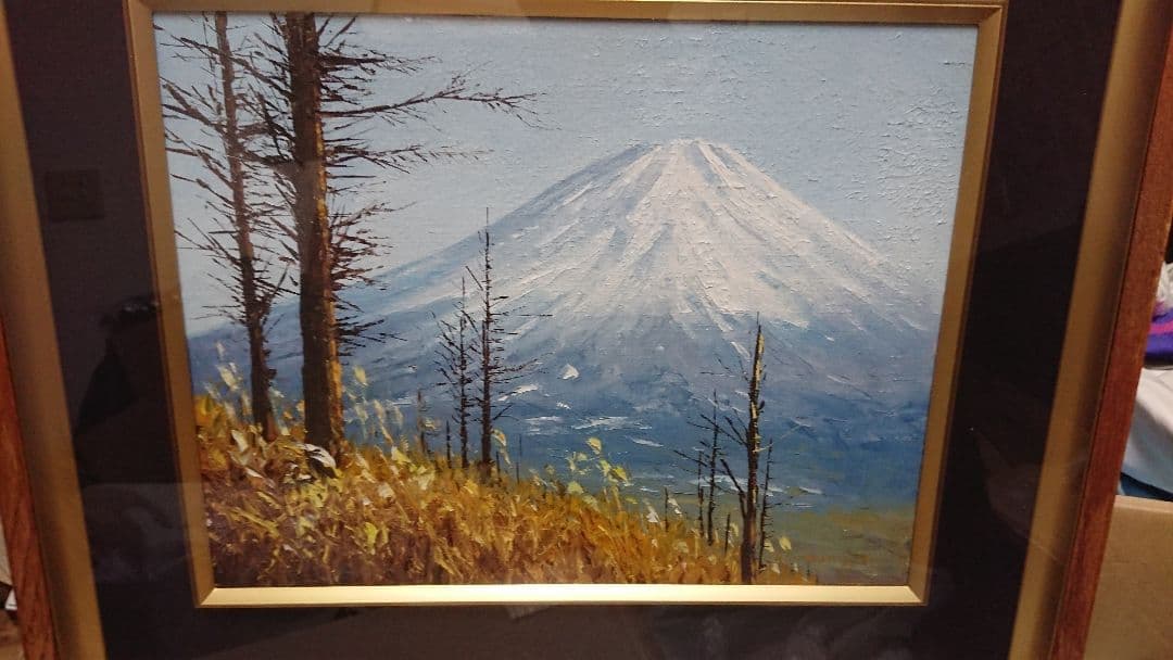 作者名・題名無し 「富士山麓絵」