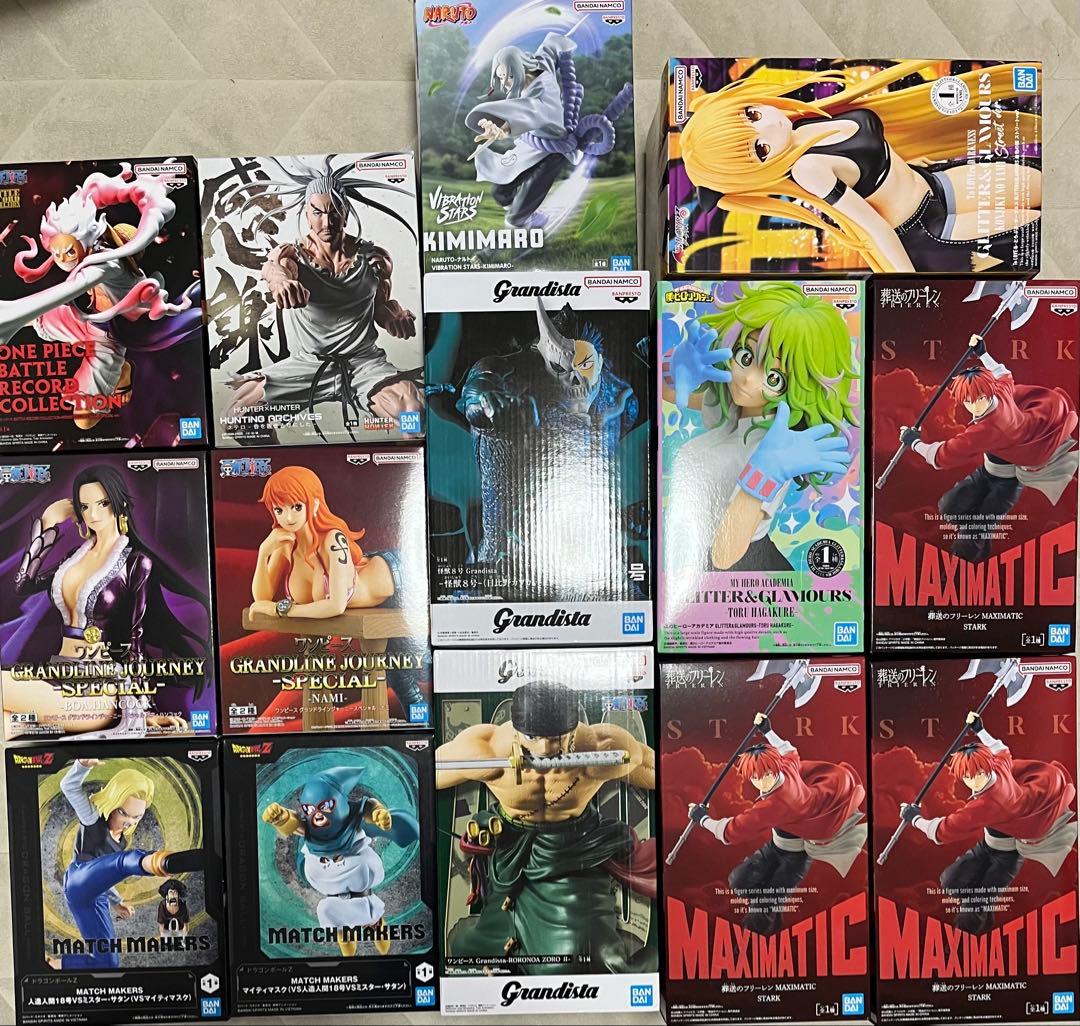 ①最新含むプライズフィギュアまとめ売り　ジャンプ系