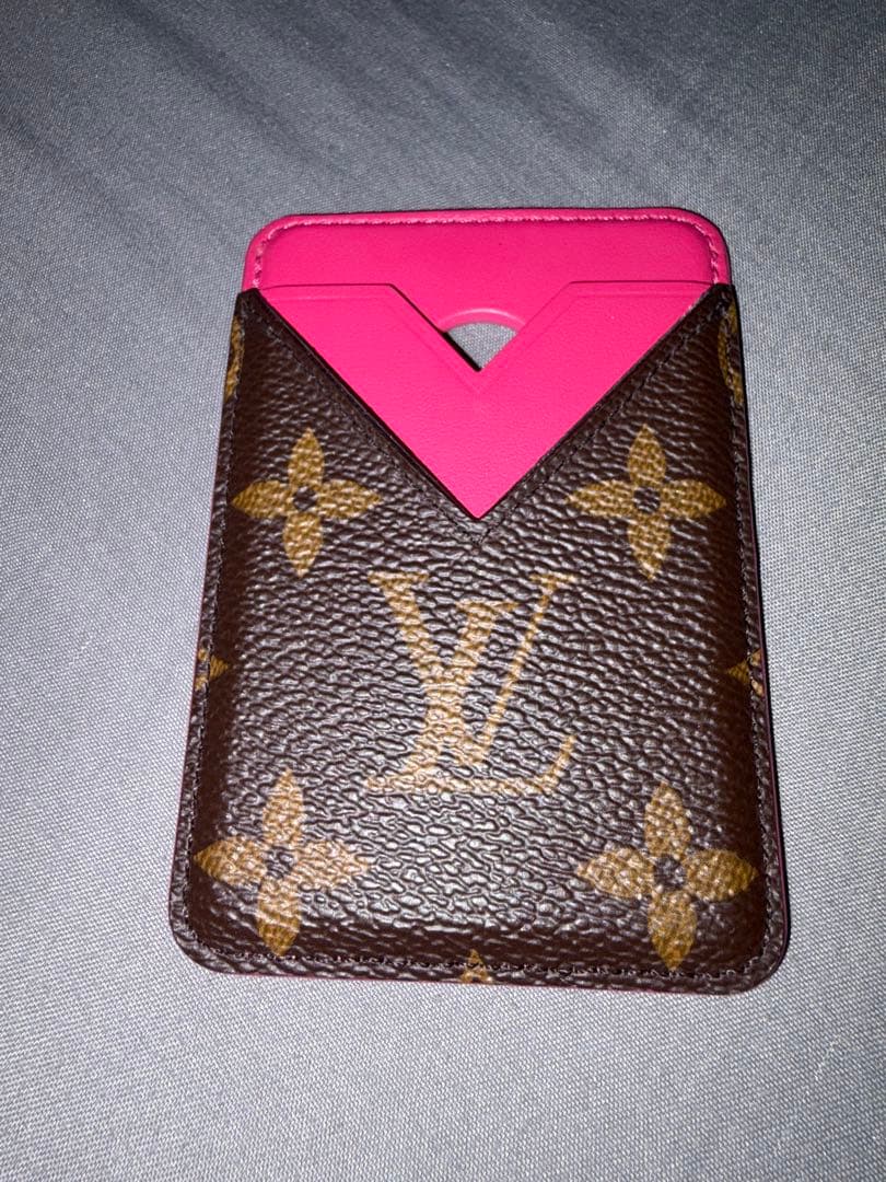 Louis Vuitton カードケース ブラウン・ピンク