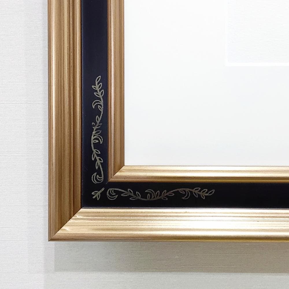 ビュッフェ　果物のある静物　1967年　リトグラフ　版画　直筆サイン　額付　真作