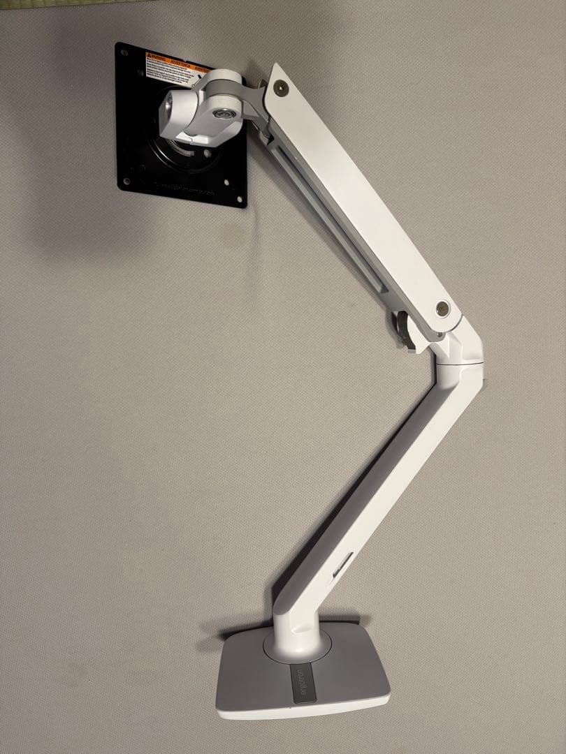 エルゴトロン MXV ホワイト モニターアーム