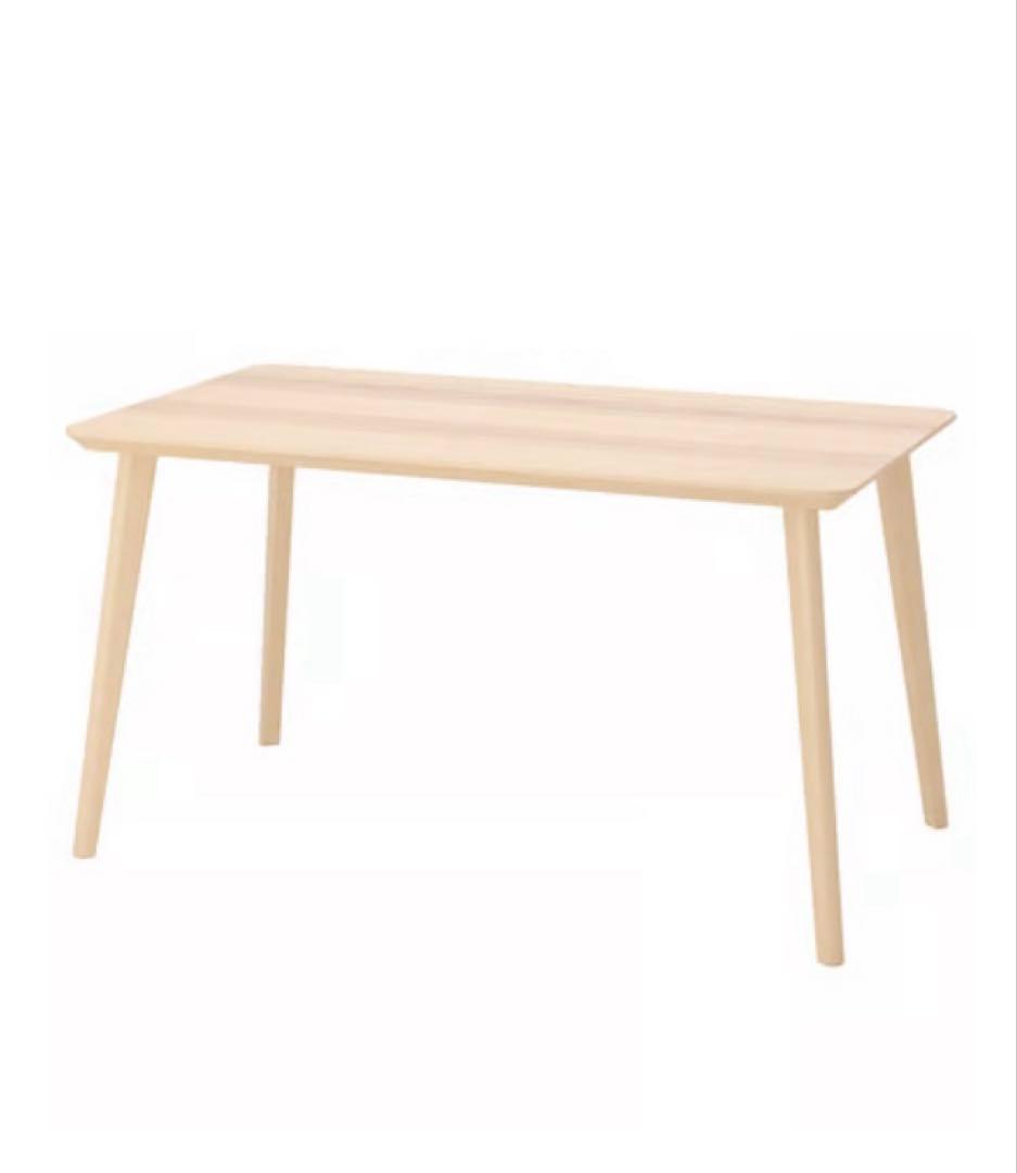 ※直接受け取り※【IKEA】ダイニングテーブル140×78cm