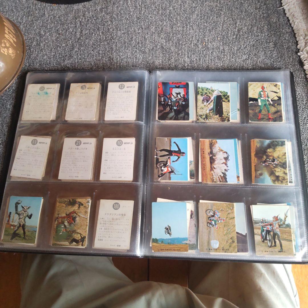 【レア】【昭和】【当時物】カルビー製菓、旧仮面ライダーカード 146枚SET販売