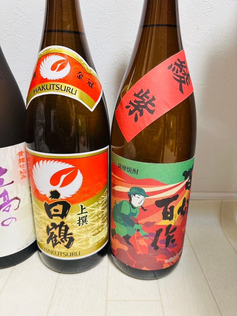 いも焼酎　白鶴 1800ml ４本まとめ売り