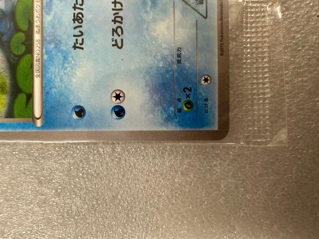 ミズゴロウ、コンビニ購入キャンペーン 未開封プロモ