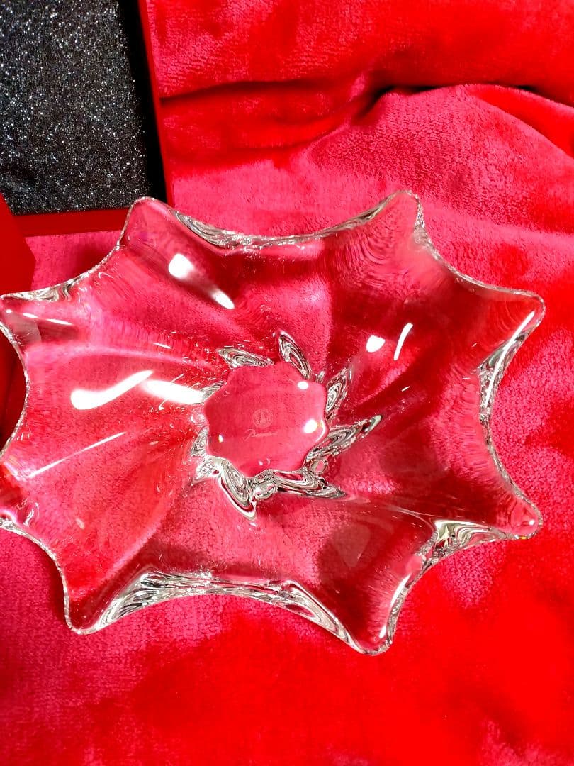 バカラ キャディックス アッシュトレイ クリスタルガラス製