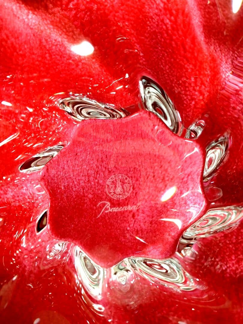 バカラ キャディックス アッシュトレイ クリスタルガラス製