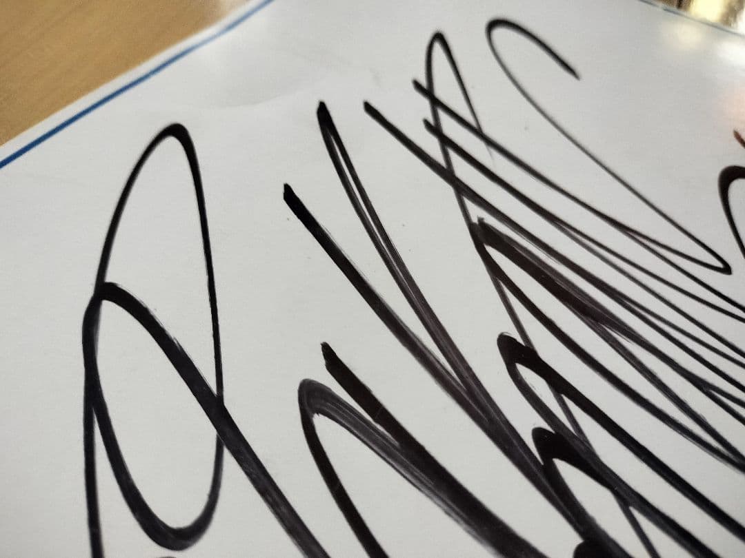 B'zの松本さんのソロサイン Rooms Records色紙