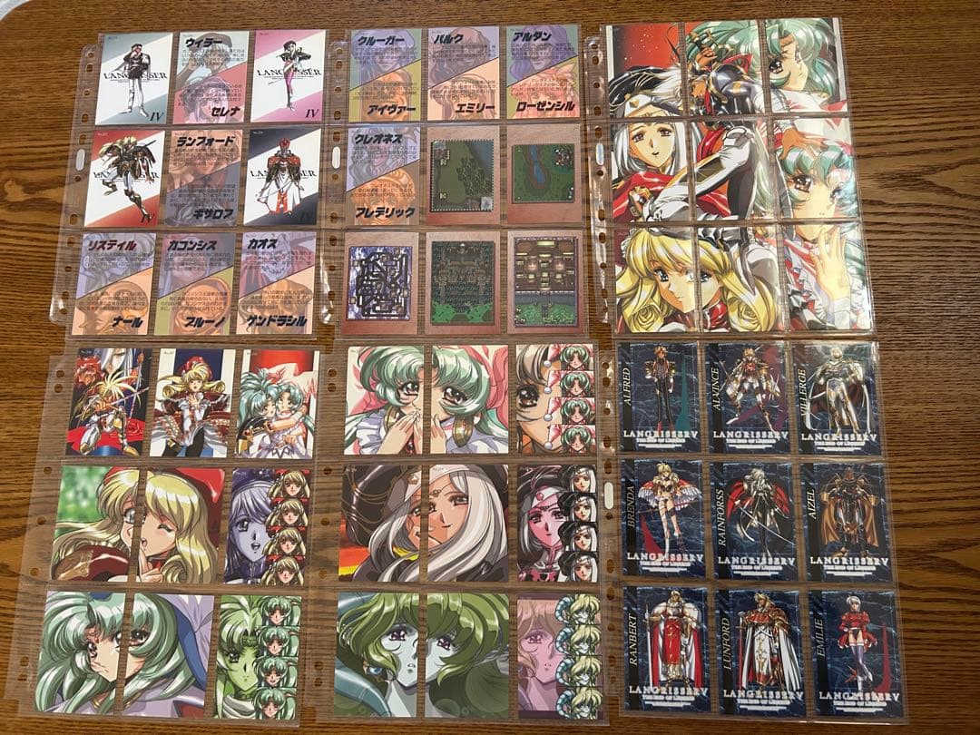 ラングリッサー トレーディングカード スペシャルエディション付 セミコンプ