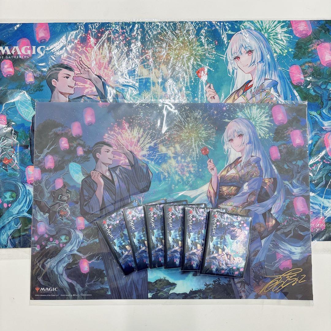 放浪皇の夏祭り スリーブ プレイマット ビジュアルボード