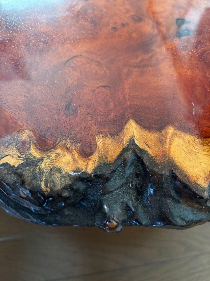 一枚板　ローテーブル　センターテーブル　一点もの　アンティーク