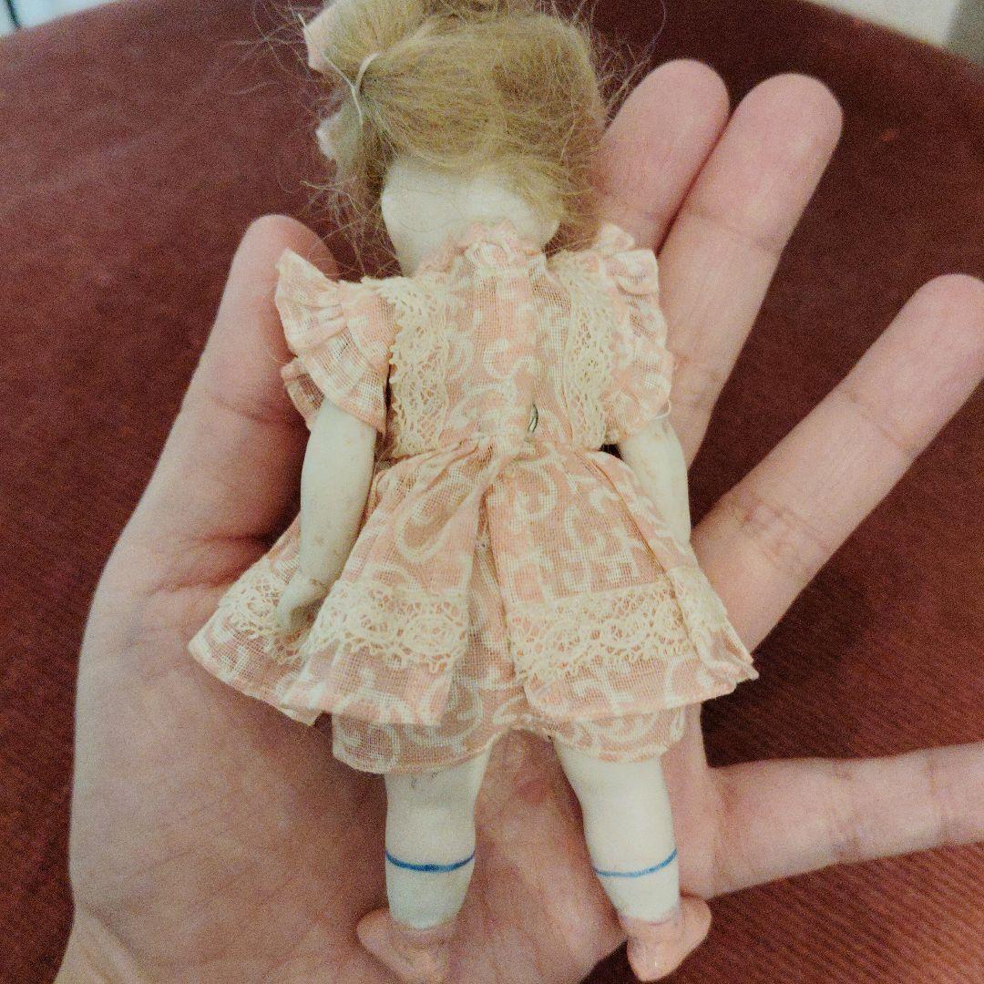 ミニョネット♡ピンクブーツの可愛い女の子♡ケストナーアンティークドール