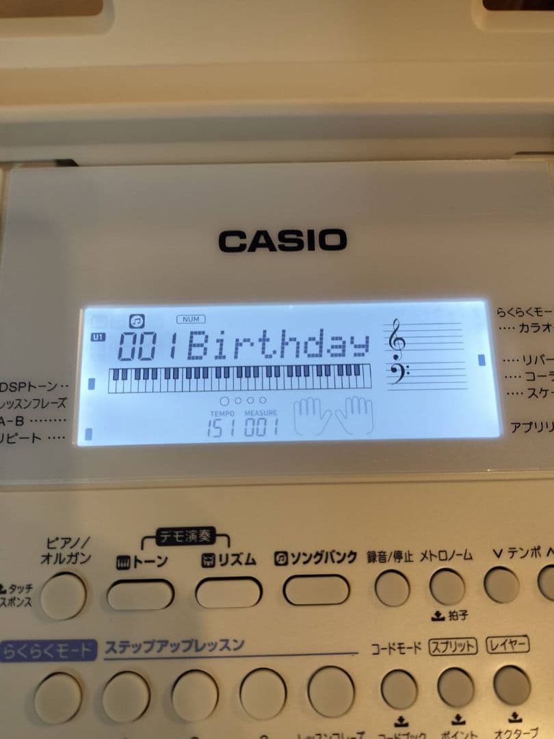 CASIO カシオ キーボード LK-515