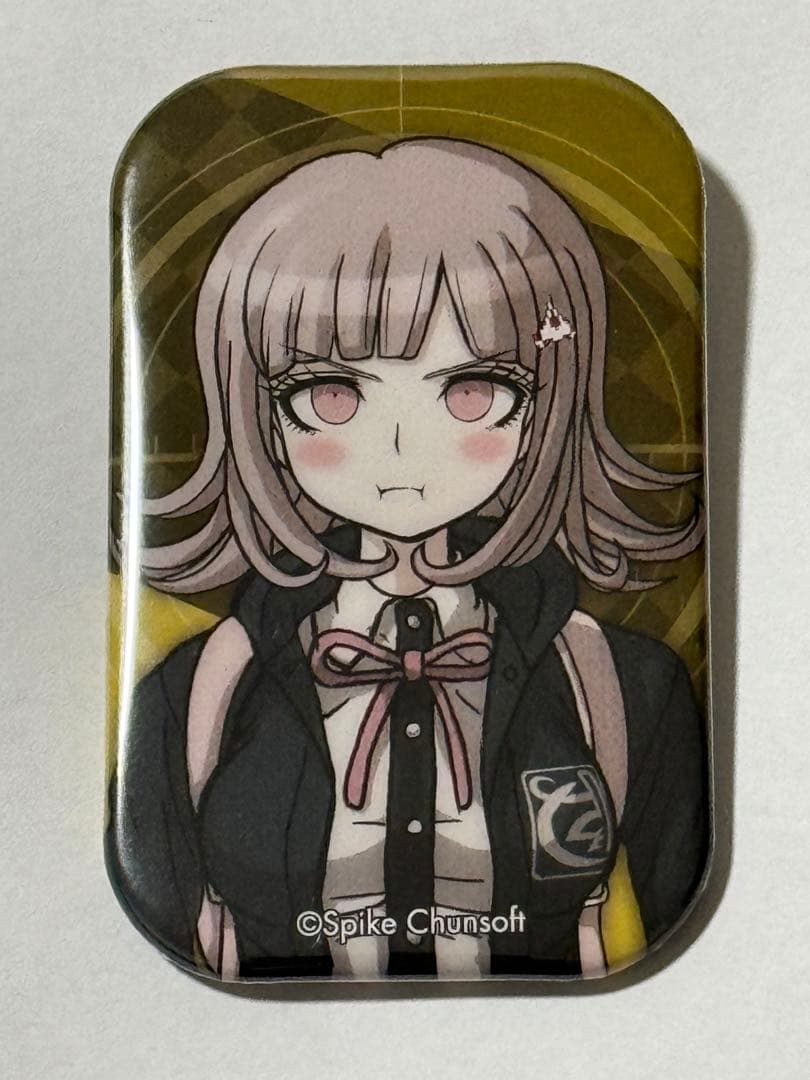 ダンガンロンパ 七海千秋 大同窓会 スクエア缶バッジ