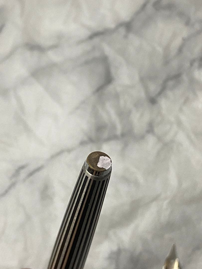 セイラー sailor シルバー ストライプ 万年筆 18K WGペン先