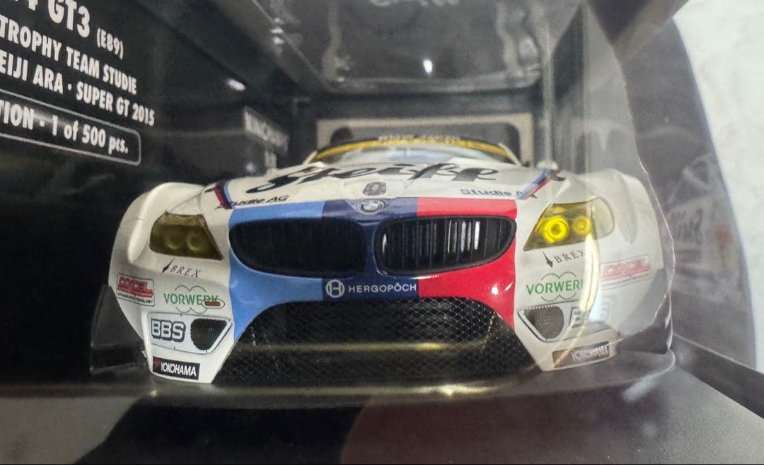 早い者勝ち超希少スタディBMW Z4 GT3 (E89) 限定品ミニカー1/18