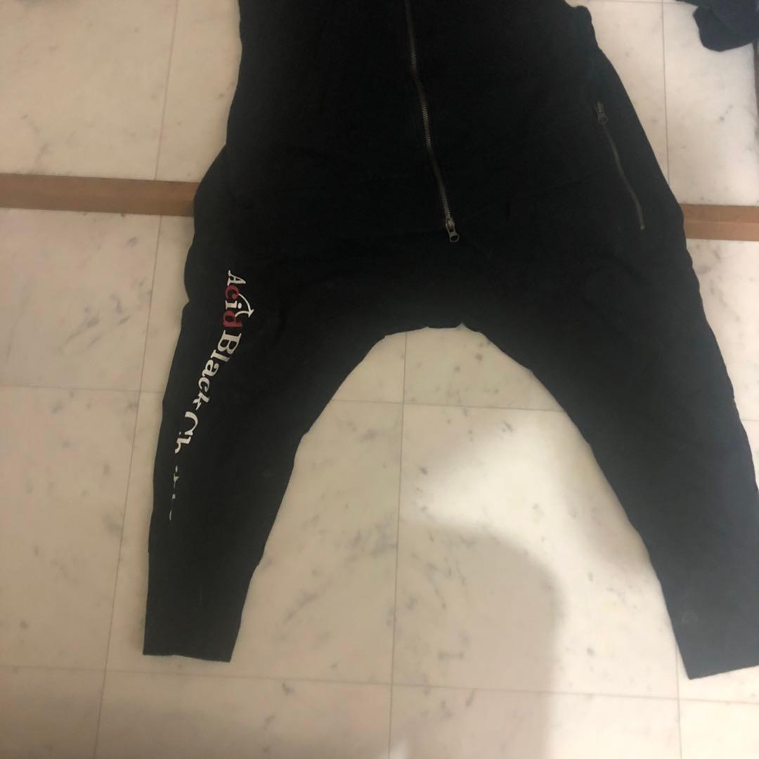 Acid Black Cherry サルエルパーカー上下セット　Lサイズメンズ