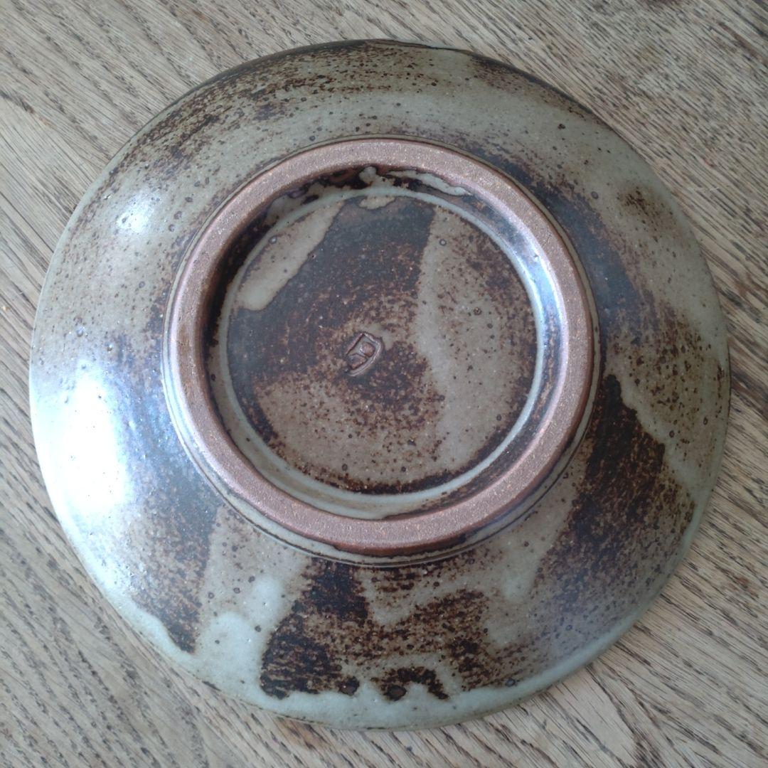 人間国宝　島岡達三　『象嵌赤繪草花文繪変組皿』　６枚組　共箱