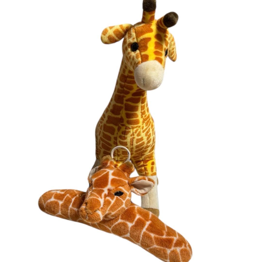 希少　キリン　大きなぬいぐるみ（CUTE）＆ハンガー（NAKAJIMA）