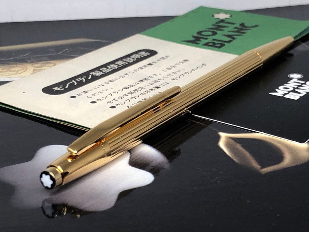 ⭐️金運を呼ぶ総金張り⭐️モンブラン⭐️ノブレスNo1947⭐️世界中で支持の高い逸品⭐️