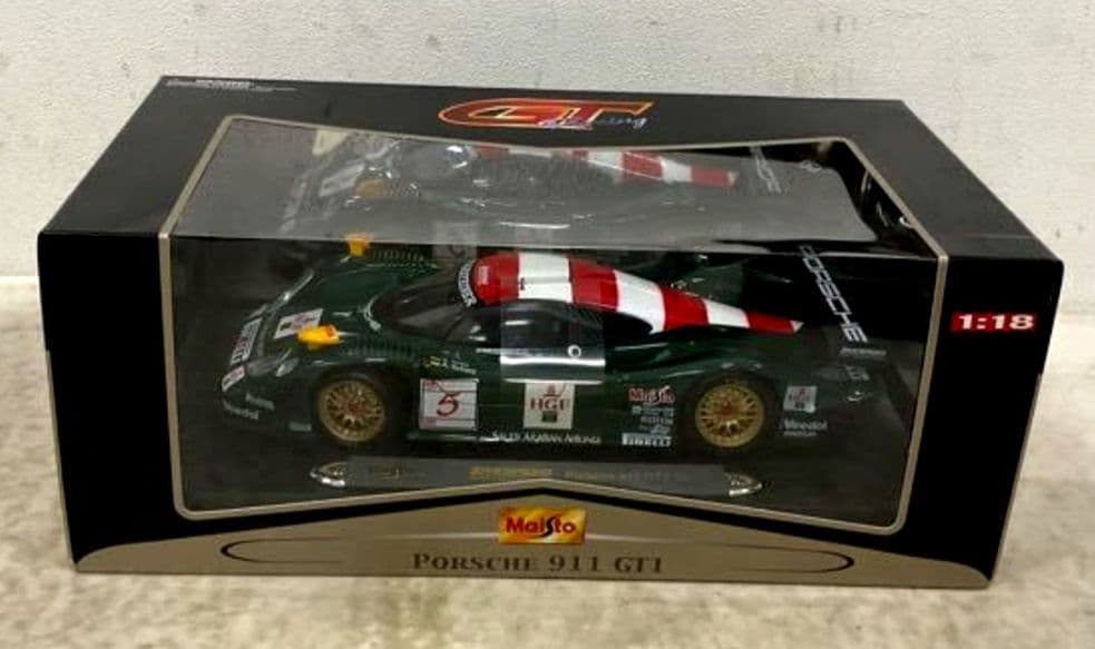Maisto 1/18 ポルシェ 911 GT1 98　　8/14