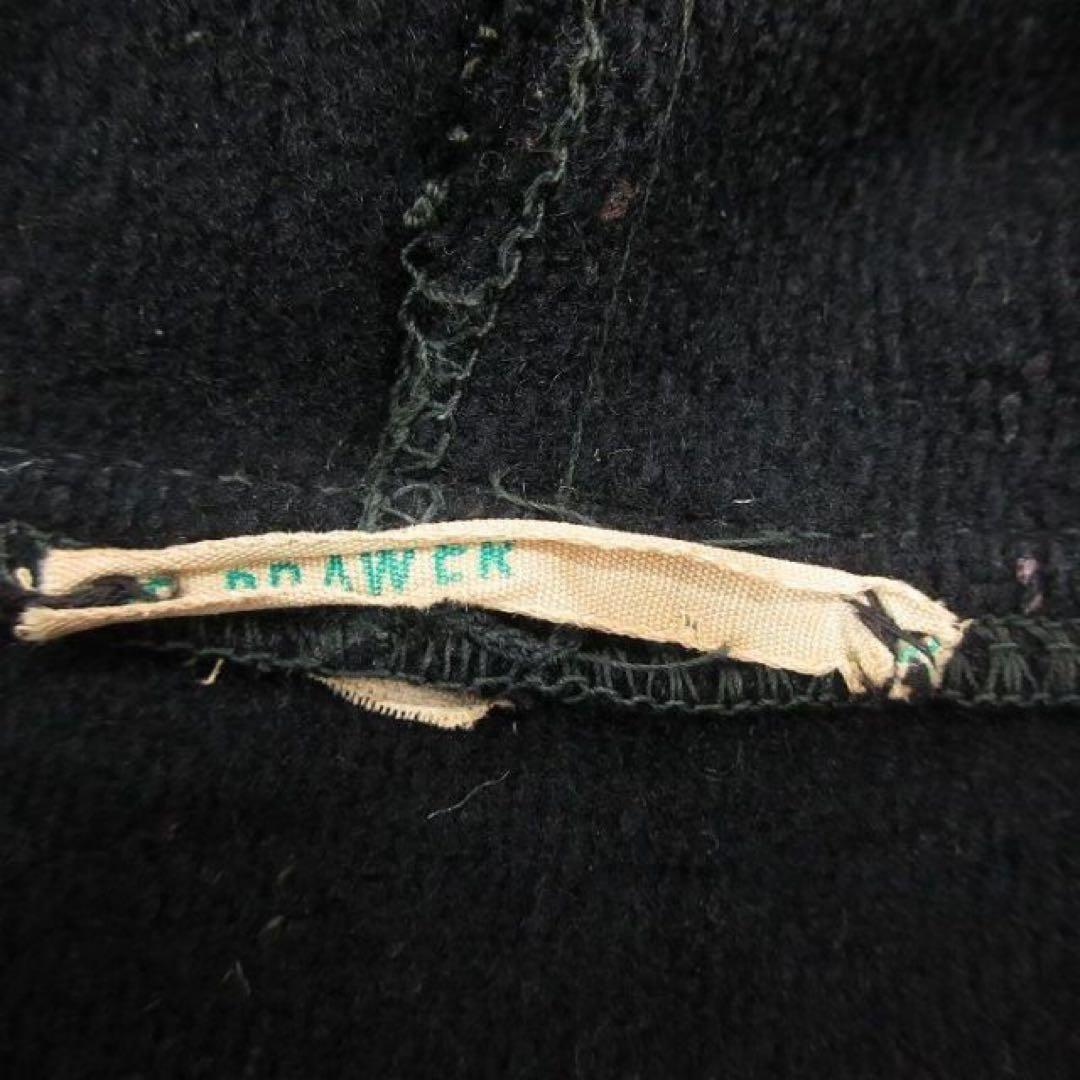 ビンテージ 60s アノラック パーカー ウール 黒 フーディー ジャケット