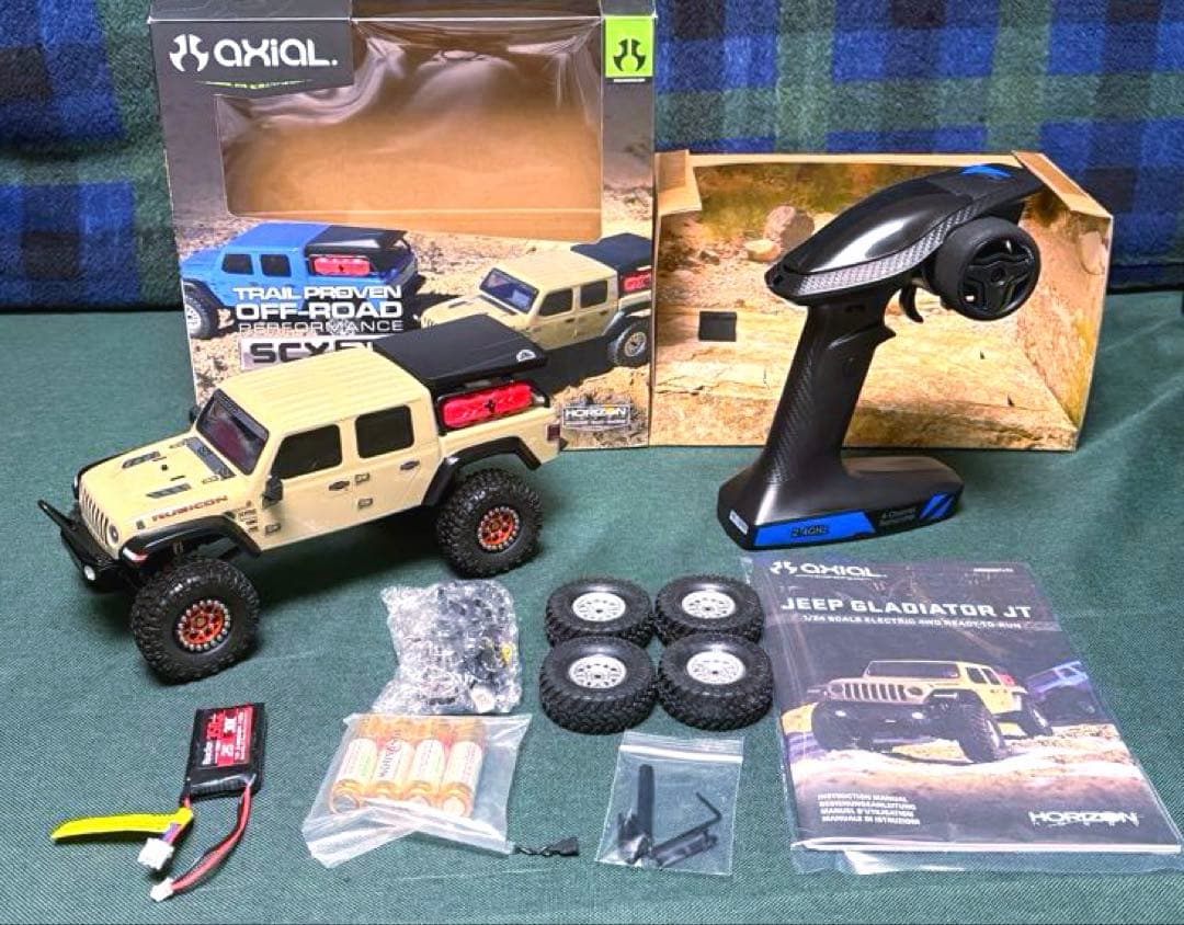 1/24アキシャル scx24ジープグラディエーター完成品セット