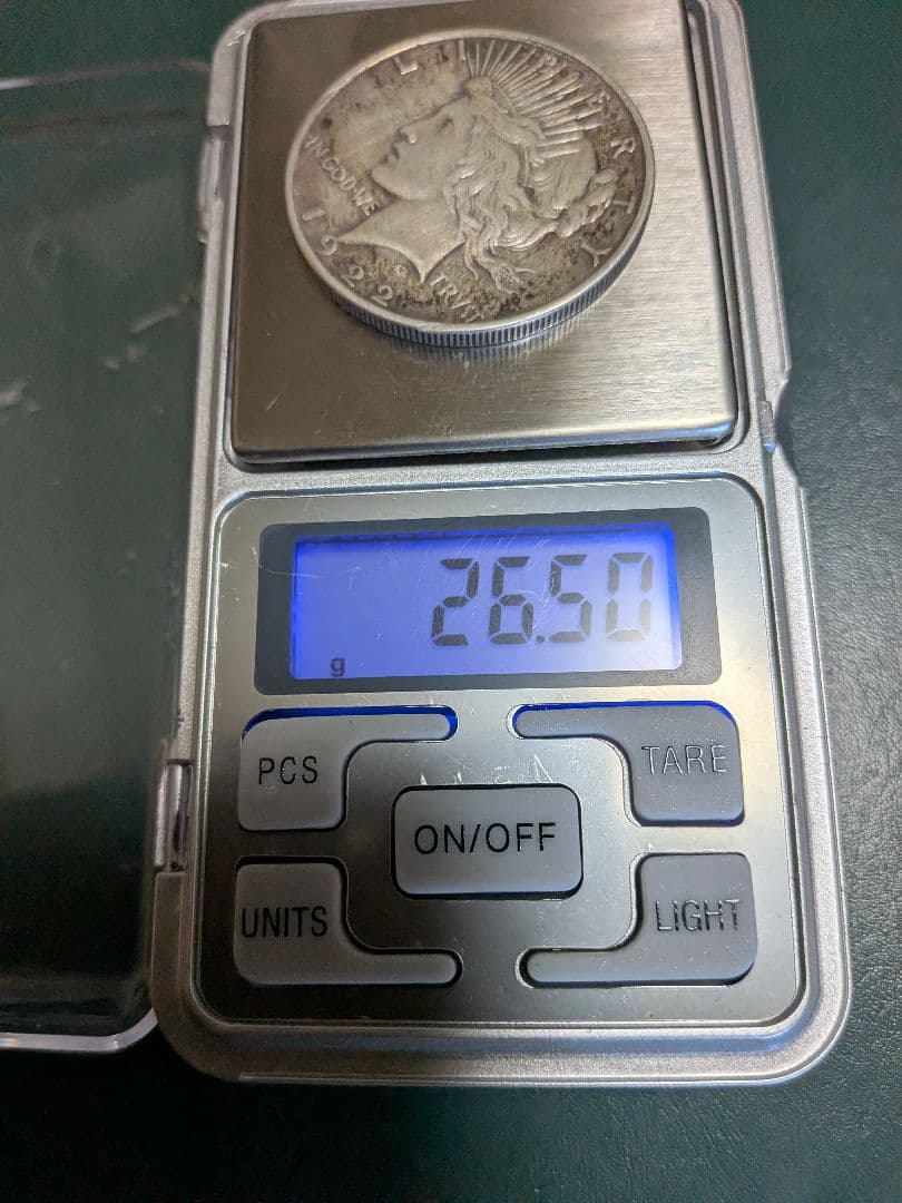 ピース1ドル銀貨1922年!!!