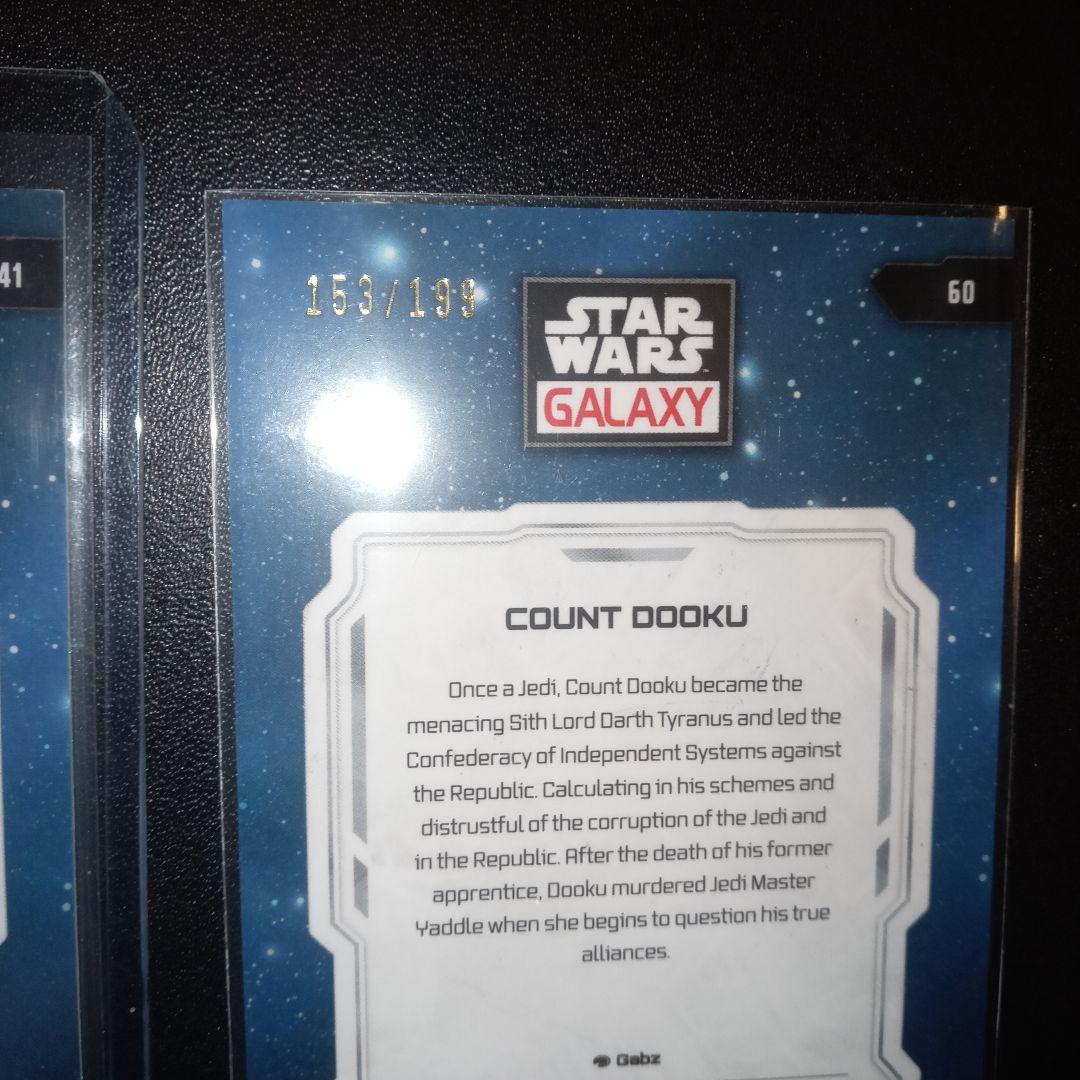 2024 Chrome Galaxy Star Wars 4枚セット　シリ