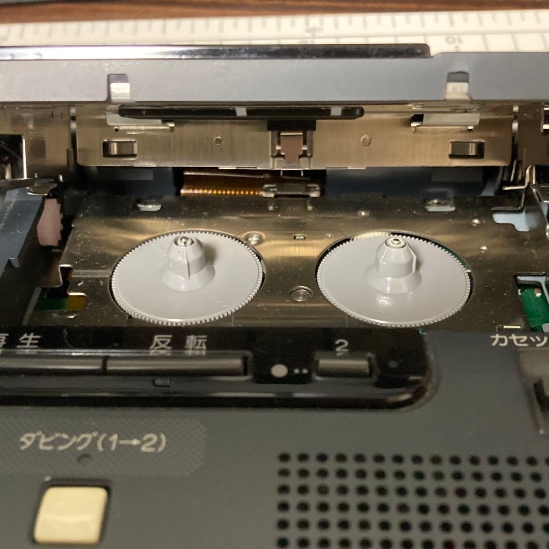 ⭐️SONYステレオダブルカセットリコーダー TCS-8000M 通電のみ確認
