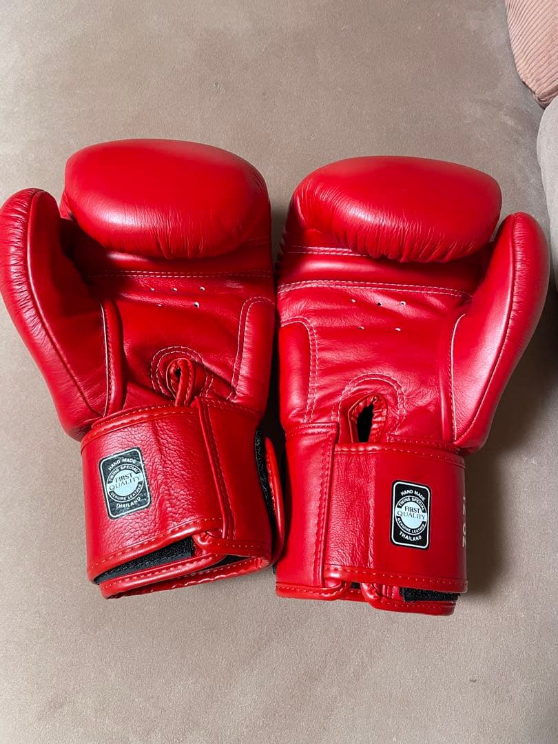 TWINS SPECIAL ボクシンググローブ 12oz レッド