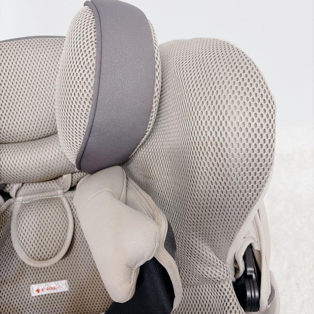 【美品】エールベベ　チャイルドシート 　クルット5s 　グランス　360°回転