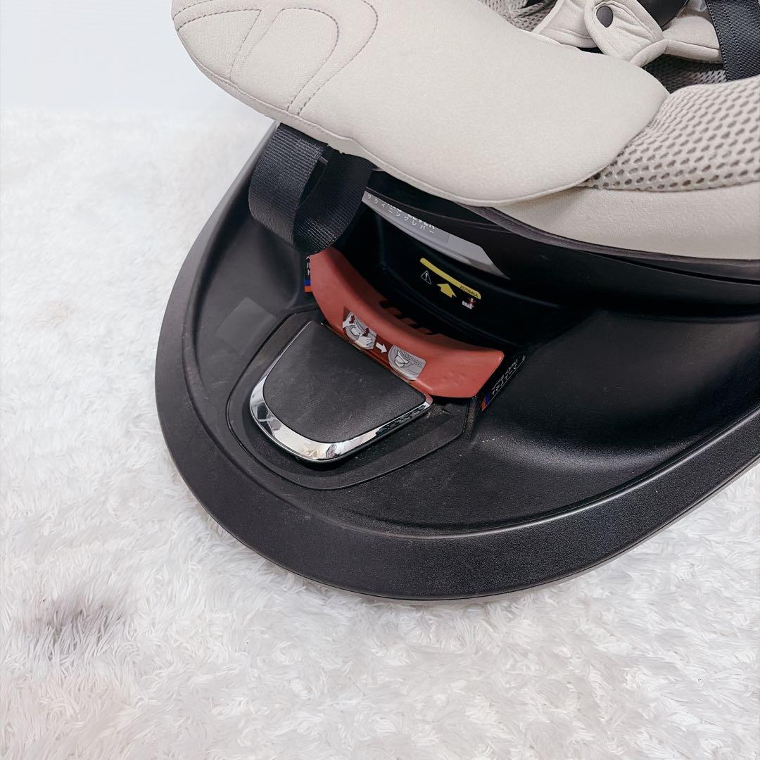 【美品】エールベベ　チャイルドシート 　クルット5s 　グランス　360°回転