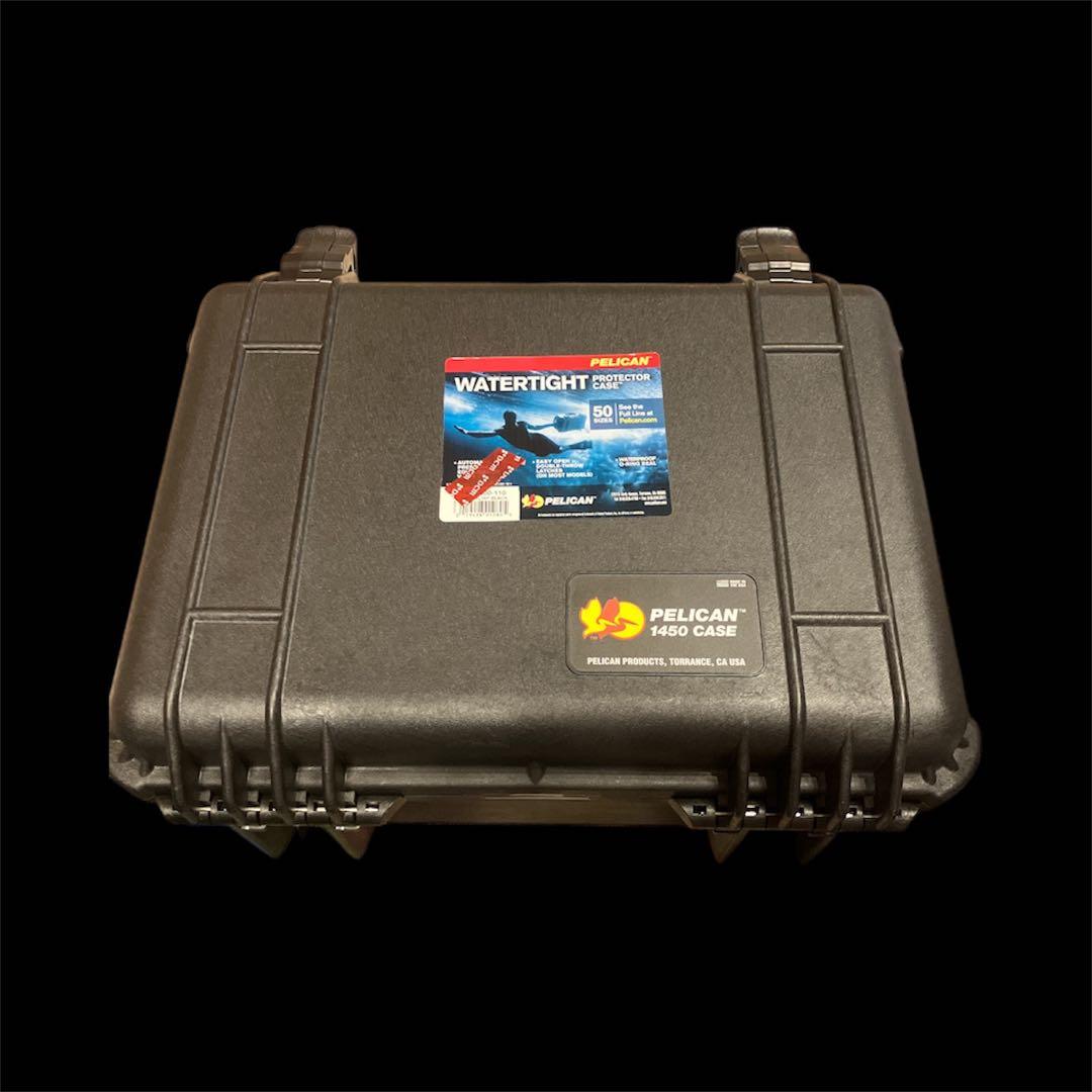 新品ペリカン1450 Case 防水セキュリティケースブラック
