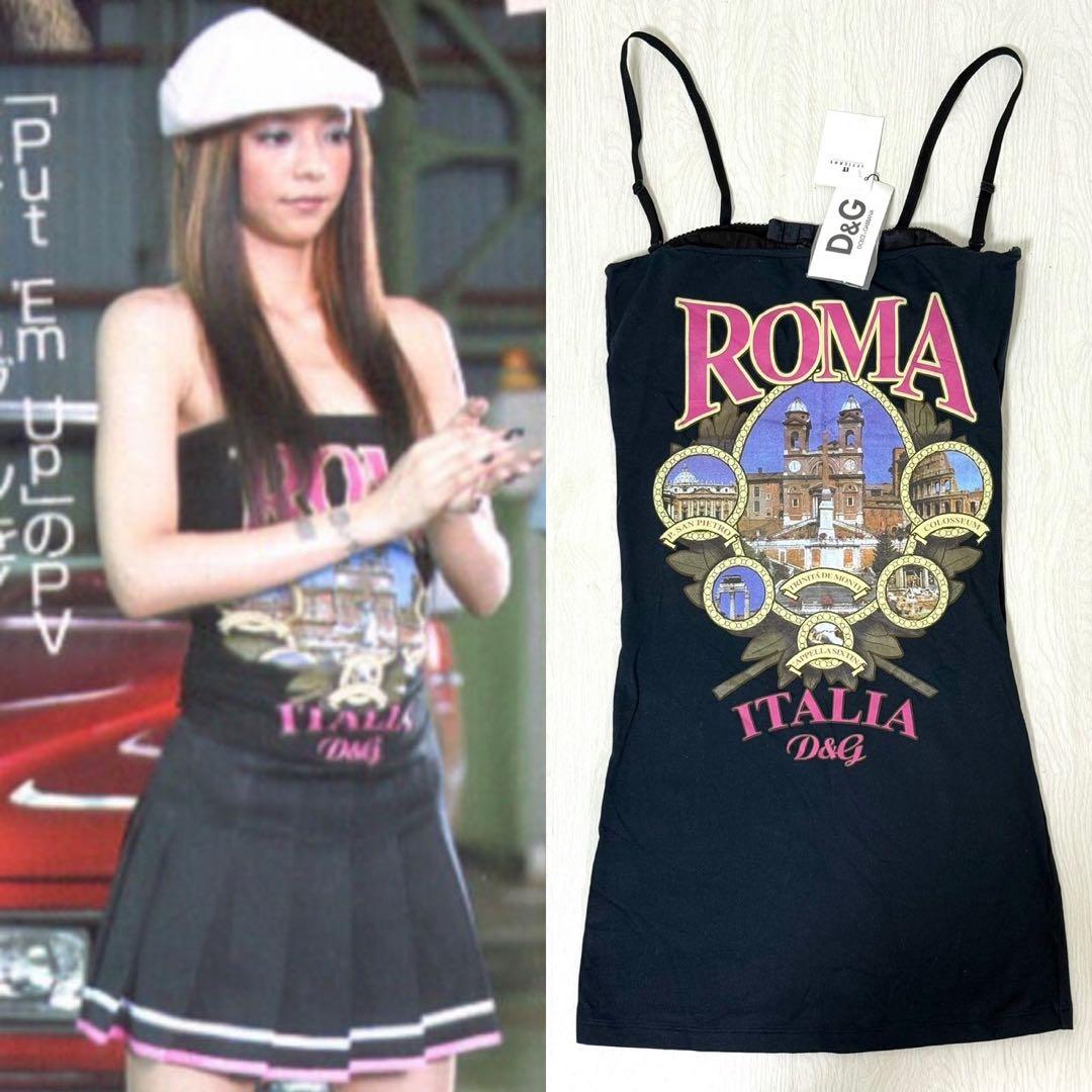 D&G 安室奈美恵 PV着用モデル♪ タグ付き ベアワンピ ドルガバ