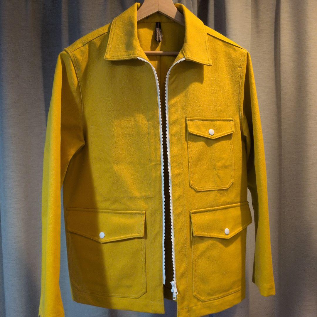 極美品 Drake's コットンキャンバス チョアコート (Size 38)