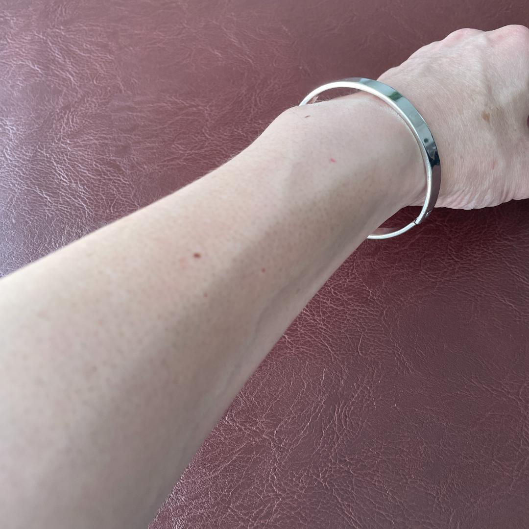 ビンテージ シルバー925 バングル MEXICO刻印 バングル タスコ 重厚