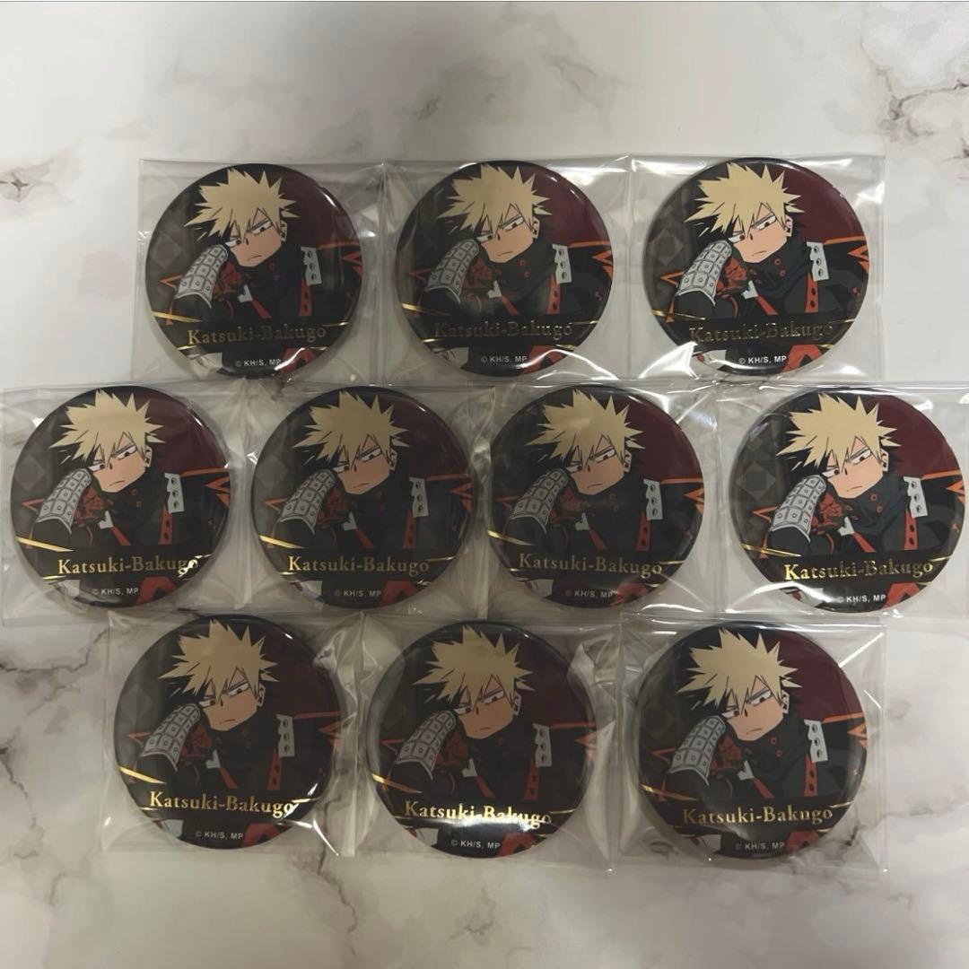 ヒロアカ 爆豪勝己 座れ！イス！ 缶バッジ