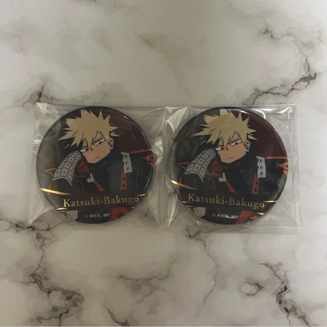 ヒロアカ 爆豪勝己 座れ！イス！ 缶バッジ