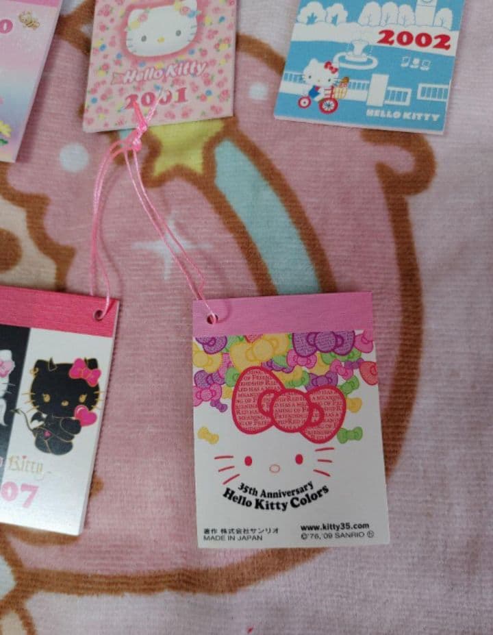 超激レア！キティ ミニメモ帳 34種セット 35周年アニバーサリー非売品
