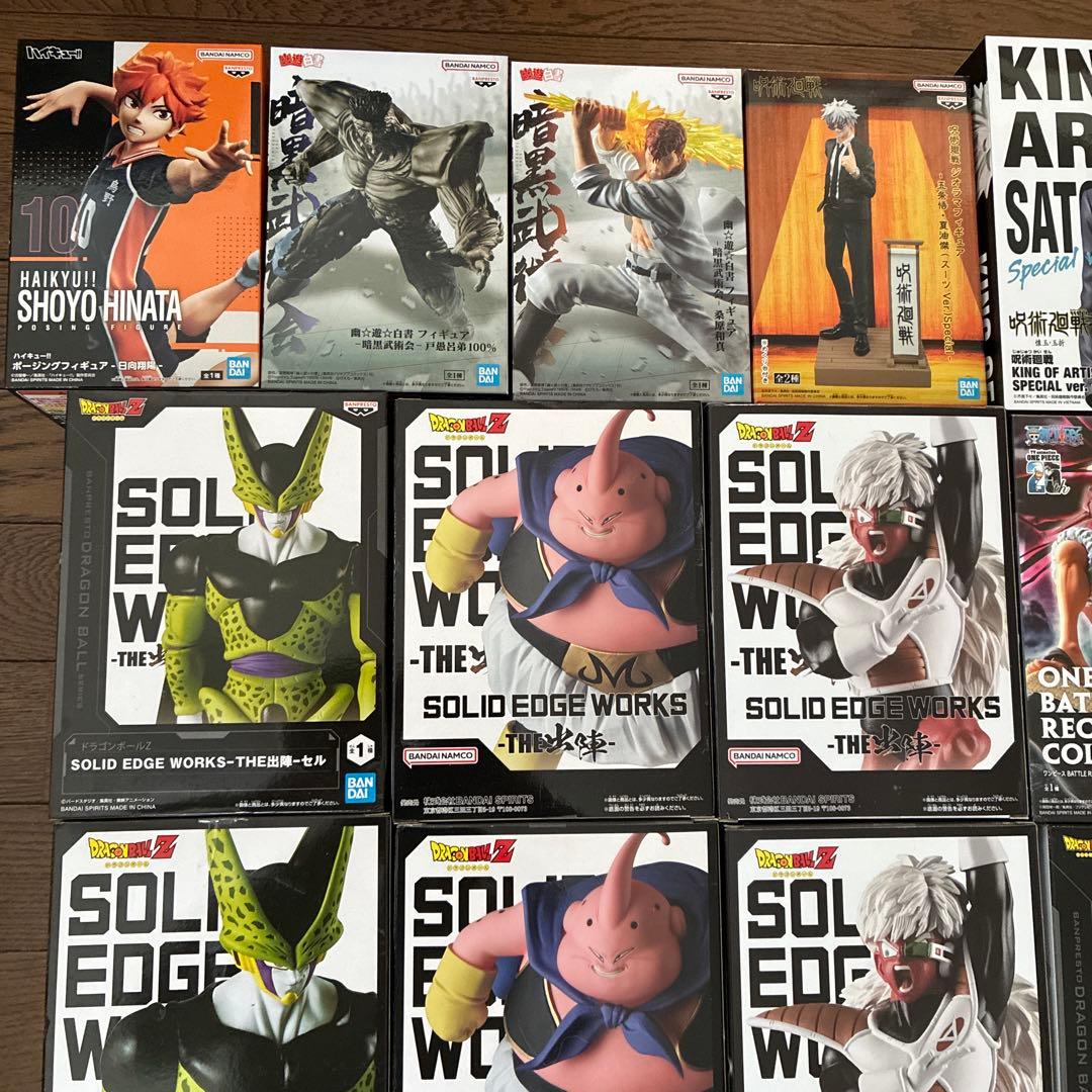 呪術廻戦　ドラゴンボール　ワンピース　幽遊白書　　　フィギュア　まとめ売り