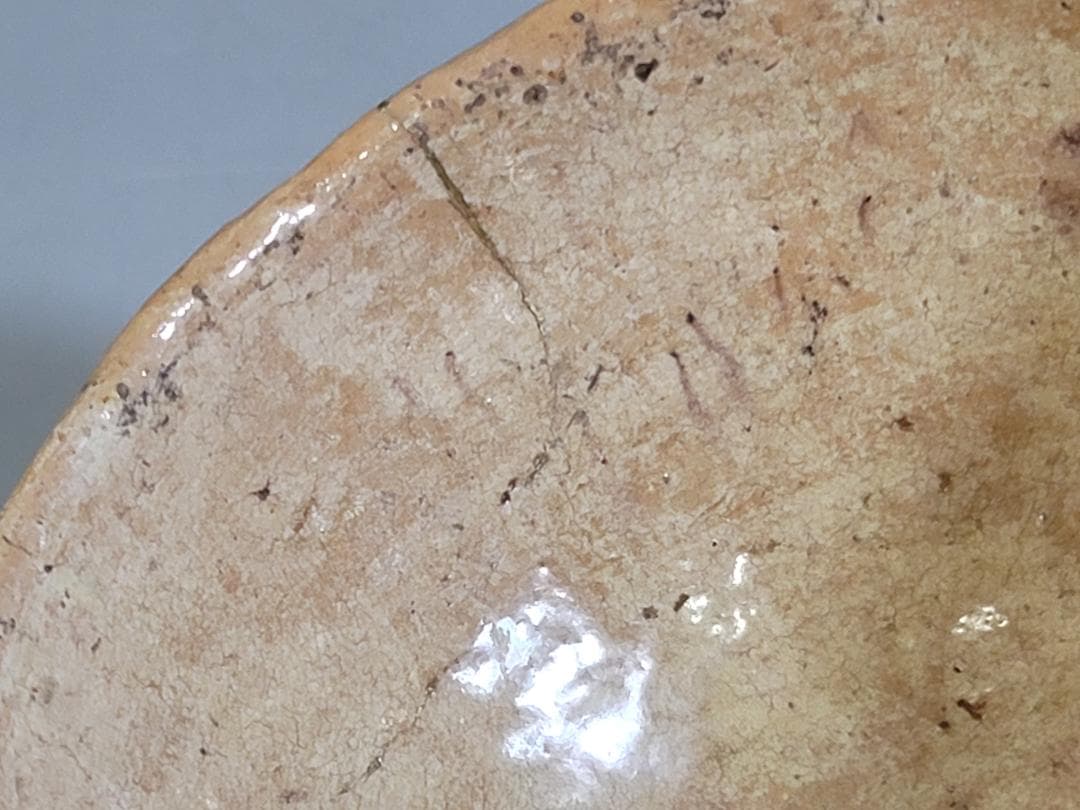 茶道具 古萩 沓茶碗 時代物 DT252