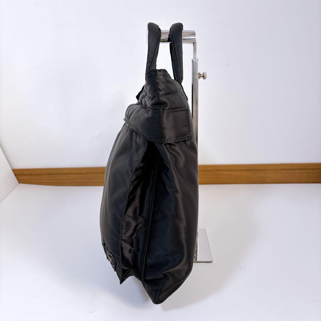 【極美品】 ポーター タンカー ビジネスバッグ ブラック A4収納可能