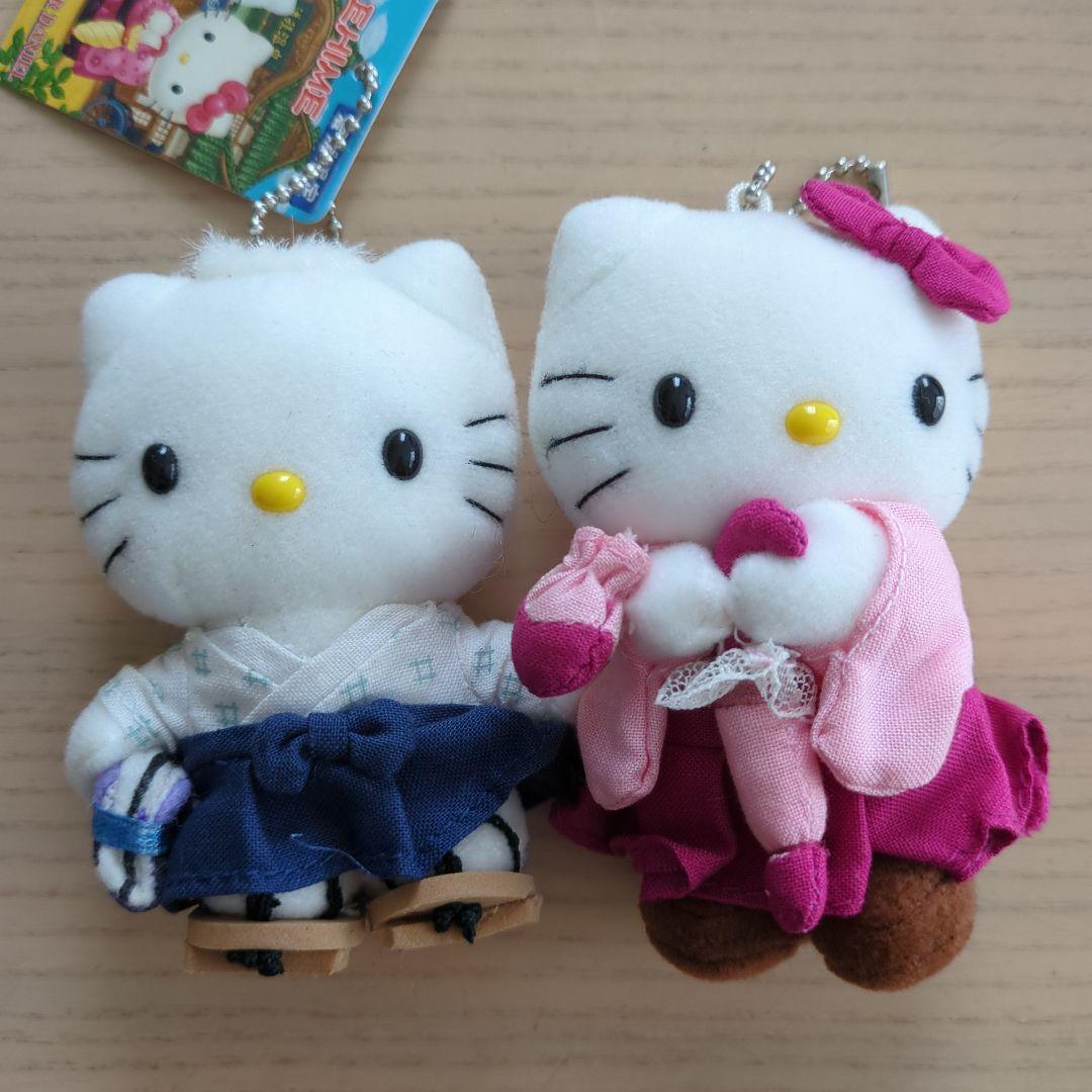 愛媛限定 ご当地キティハローキティ ぬいぐるみ 和服とドレス　坊っちゃん