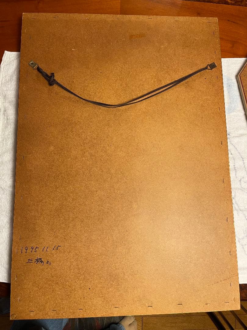 アンティーク　 ゴールド オーバルミラー　イタリア　六本木アピス購入