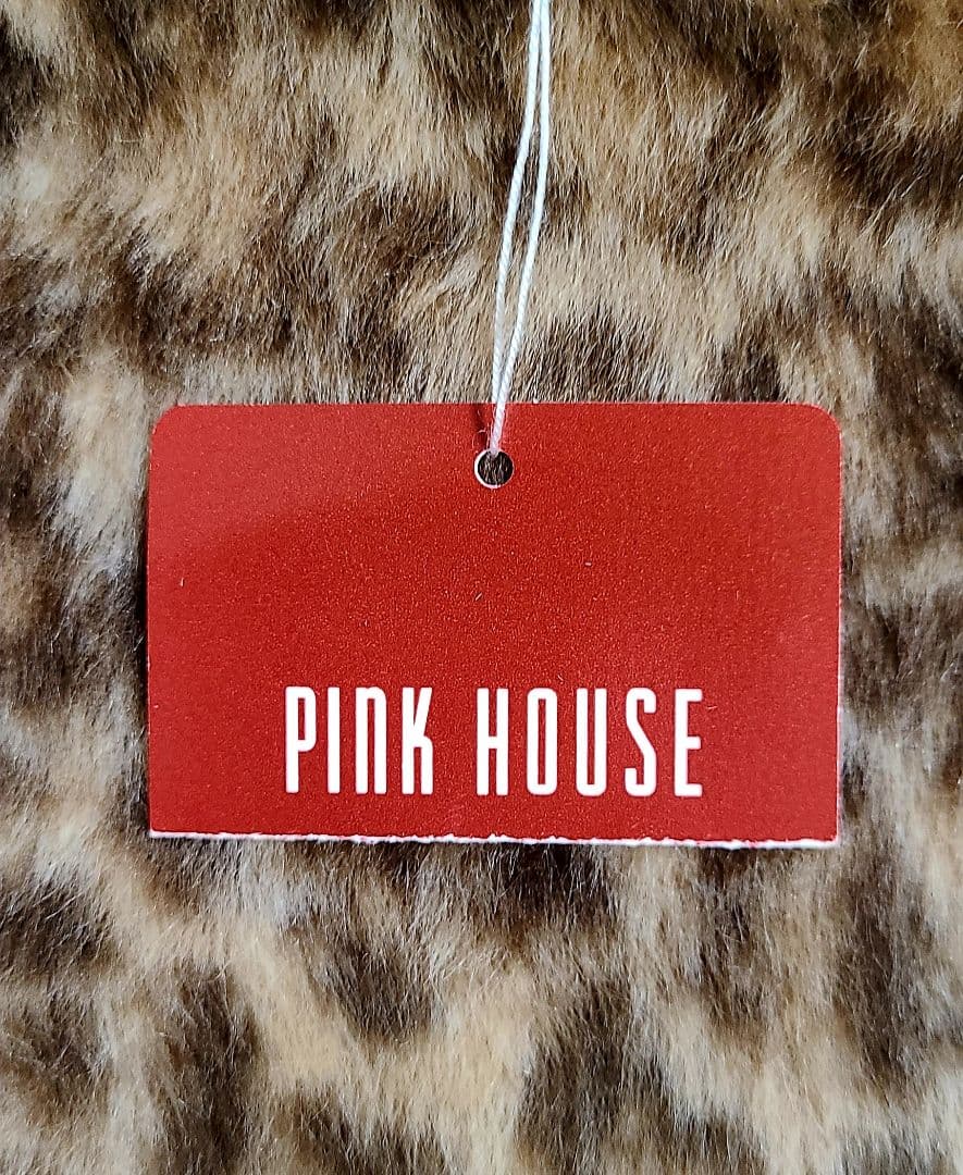 ピンクハウス　レオパード柄　ファー　ショルダーバッグ